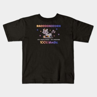 Raccoonicorn Kids T-Shirt